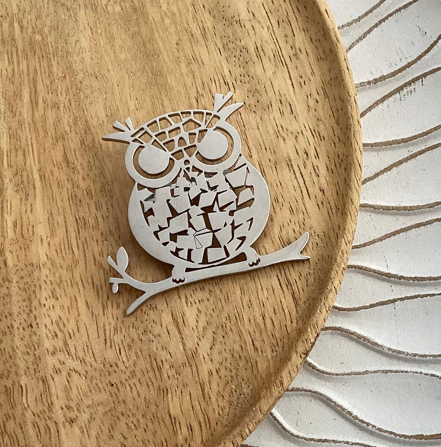 Broche Chouette hibou ❤ IDEE CADEAU ❤
