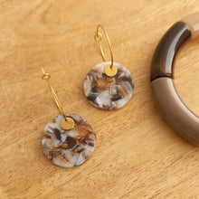 Charger l&#39;image dans la galerie, Bracelet  Tendance  perles tubes  chocolat  ❤ Fait main ❤