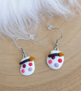 Boucles d'oreilles  Palette de peinture ❤ Fait main ❤ Pâte polymere