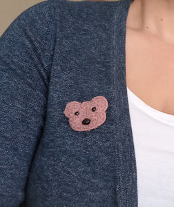 Broche pin's Petit ourson Nounours ❤ IDEE CADEAU ❤