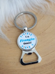 Porte clés décapsuleur Un frangin génial    ⭐⭐⭐ Idée cadeau ⭐⭐⭐  Frêre