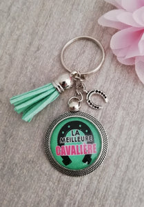 ❤ Porte clés   La Meilleure Cavalière    ❤  Idée cadeau ❤