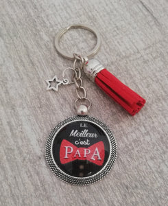 Porte clés   pour  le Meilleur, c'est  Papa    ⭐⭐⭐ Idée cadeau ⭐⭐⭐