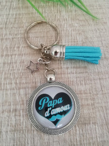 Porte clés Papa  d'amour  ⭐⭐⭐ Idée cadeau ⭐⭐⭐